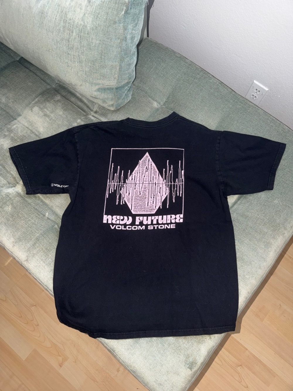 Volcom Washed Black Tee